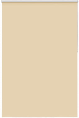 vidaXL - Rolgordijn - verduisterend - 160x210 - cm - stofbreedte - 156,6 - cm - beige