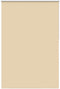 vidaXL - Rolgordijn - verduisterend - 160x210 - cm - stofbreedte - 156,6 - cm - beige