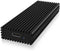ICY BOX IB-1816M-C31 - Externe behuizing - M.2 30/42/60/80 mm - USB 3.2 Gen 2 Type-C - Zwart