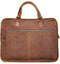 Berba Laptoptas Barbarossa Leer - bruin
