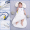 Slaapzak Baby Winterslaapzak - Zeer mooie kwaliteit - 2,5 TOG / 65 cm lang - Heerlijk zachte en ademende Babyslaapzak - 0-6 Maanden - 100% Katoen