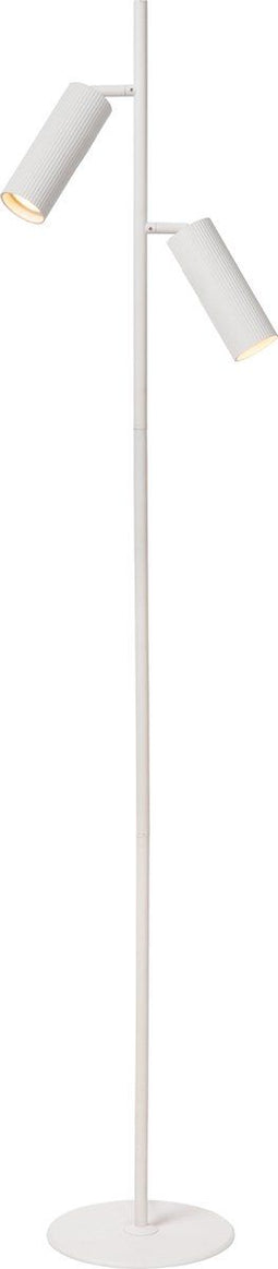 Lucide CLUBS - Vloerlamp - 2xGU10 - Wit