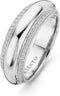 TI SENTO Ring 12143ZI - Zilveren dames ring - Zirkonia pavé - Maat 56
