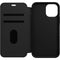 Otterbox Strada - Flip Cover - Echt leer met kaarthouder - Zwart - iPhone 12/12 Pro