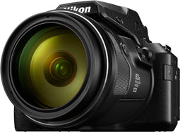 Nikon Coolpix P950 - Compact Camera - 16.8MP 83x Zoom 4K - Zwart