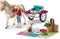 Schleich HORSE CLUB - Speelfigurenset Koets voor Paardenshow - 33 Onderdelen
