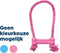 Kong Goodie Bone - Kauwbestendig rubber - Voor puppy's - Blauw/Roze (1 ST)