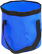 Emmers 2 st inklapbaar 30 L PVC blauw