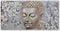 Schilderij DKD Home Decor 120 x 3 x 60 cm Blommor Orientaals (2 Stuks)