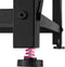 tectake® Indianapolis - TV-meubel - 3 open planken - Donkerbruin