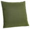 Sierkussen 45 x 45 cm in weather+ softtouch groen