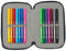 Real Madrid Gevuld Etui - 37 stuks - 3 vakken met rits - 19,5 x 12,5 x 5,5 cm (37 stuks)