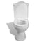 vidaXL - Toilet - met - stortbak - wit