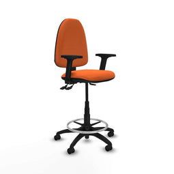 Piqueras y Crespo B2D01RP - Bureaustoel - Hoogteverstelbaar met armleuning - Oranje