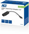 ACT AC1525 - USB-C naar 2,5 inch SATA HDD/SSD Adapterkabel - UASP ondersteuning - Zwart