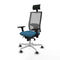 Bureaustoel met hoofdsteun Piqueras y Crespo 3D026G1 Groene benzine
