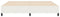 vidaXL - Bedframe - Crème - 200x200 - cm - Corduroy - Stof