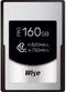 Wise CFX-A160P - CFexpress 2.0 Type A - 160GB - 820MB/s lezen - 730MB/s schrijven