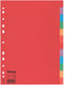 Esselte tabbladen Economy 12 tabs