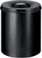 Papierbak+vlamdover vepabins 80liter 47cm zwart