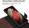Accezz Samsung Galaxy S21 Ultra - 2 in 1 Wallet Bookcase - Echt Nappa leer - Bruin