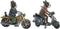 Decoratieve figuren DKD Home Decor Hars Hond (2 pcs) (27 x 10 x 24 cm)