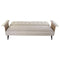 DKD Home Decor - Slaapbank - Dubbelzijdig - Zwart Beige Metaal Bruin (203 x 87 x 81 cm)