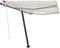 vidaXL - Luifel - vrijstaand - handmatig - uittrekbaar - 300x250 - cm - crèmekleurig