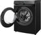 Inventum VWM8030B - Wasmachine - 8kg - 14 programma's - 1400 toeren - Energieklasse A-30% - Steam Clean - Zwart