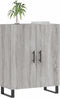 vidaXL - Dressoir - 69,5x34x90 - cm - bewerkt - hout - grijs - sonoma - eikenkleurig
