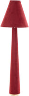 Light & Living Vloerlamp Devia - Velvet - 168cm - Bordeaux