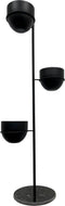 Mica Decorations Plantenhouder - L40 x B33 x H140 cm - Zwart