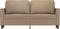 vidaXL - Tweezitsbank - 140 - cm - kunstleer - cappuccinokleurig