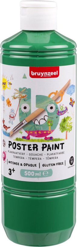 Bruynzeel - Plakkaatverf - 98% natuurlijke ingrediënten - Groen (500ml)