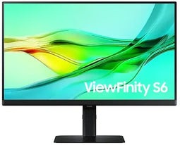 Samsung ViewFinity S6 S60UD - Monitor 24" QHD 100Hz - Zwart