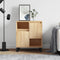 vidaXL - Dressoir - 60x35x70 - cm - bewerkt - hout - sonoma - eikenkleurig