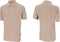 Bamboo Elements - Polo Shirt Heren - Dark Sand Beige M - Polo Heren - Korte Mouw - Pique Stof - T