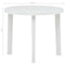 vidaXL - Tuintafel - 89 - cm - kunststof - wit