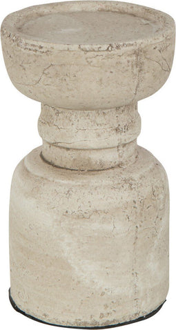 J-Line kaarshouder Terracotta - beige - small - 2 stuks