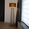 Atmooz - Vloerlamp Potsdam - Staande Lamp - Stalamp - Woonkamer - Goud Brons en Zwart - Hoogte 168cm - Metaal