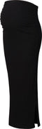 Supermom Rok Rib - Kokerrok - Stretchy met elastische plooitjes - M (40)