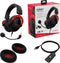 HyperX Cloud II - Gaming Headset - 7.1 Virtueel Surround - Rood