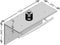 FMD Wandkapstok 72x29,3x34,5 cm oude stijl bruin