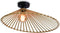 GOOD&MOJO Plafonniere Bromo - Bamboe - Asymmetrisch - Ø60cm - Scandinavisch,Bohemian