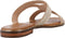 GEOX D SOZY PLUS D - Platte sandalen - Met sierstenen - DK GOLD - Maat 39