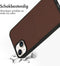 Accezz iPhone 14 Plus - Back Cover - Premium Leather Card Slot - Bruin