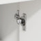vidaXL - Dressoir - Wit - 38x34,5x75 - cm - Gelaagd - Hout