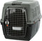 TRIXIE Giona 5 Be Eco - Vervoersbox voor honden en katten - Duurzaam van gerecycled kunststof - Grijs / Antraciet