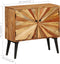 vidaXL - Dressoir - 85x30x75 - cm - massief - mangohout