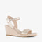 Tamaris Espadrilles - Sleehak met gespsluiting - Goud - Maat 36